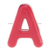 21x17mm acrylic Alphabet letter beads assortment - A - Multicolor x10|raw }}