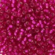 Seed beads Miyuki 8/0 1436 - Dyed Silver Lined Raspberry x8g