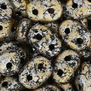 SuperDuo 2.5x5mm Tweedy Gold x10g|raw }}