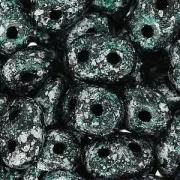 SuperDuo 2.5x5mm Tweedy Green x10g