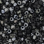 Seed beads mix Miyuki 8/0 - Mysterious Darkness x8g|raw }}