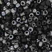Seed beads mix Miyuki 8/0 - Mysterious Darkness x8g