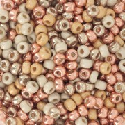 Seed beads mix Miyuki 8/0 - Golden Sunset x8g|raw }}