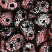 SuperDuo 2.5x5mm Tweedy Red x10g|raw }}