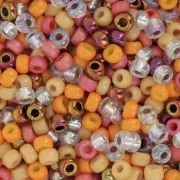 Seed beads mix Miyuki 8/0 - Wild Fire x8g