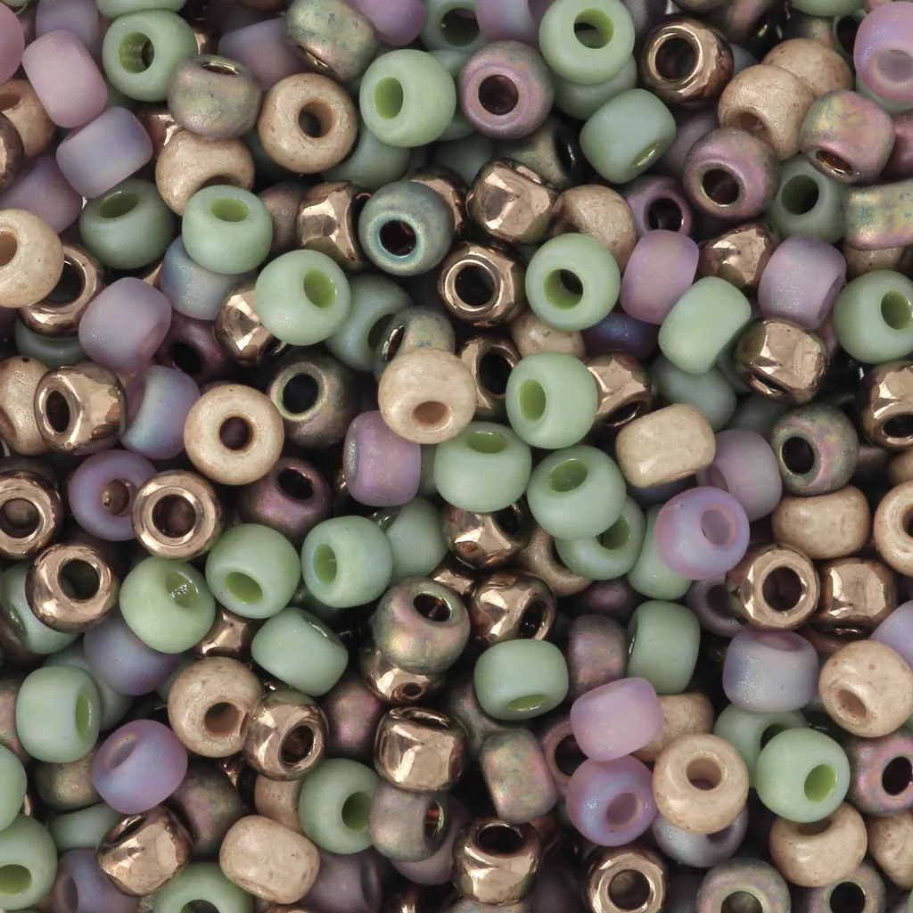 Seed beads mix Miyuki 8/0 - Singing Nature x8g - Perles & Co