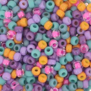 Seed beads mix Miyuki 8/0 - Summer Festival x8g|raw }}