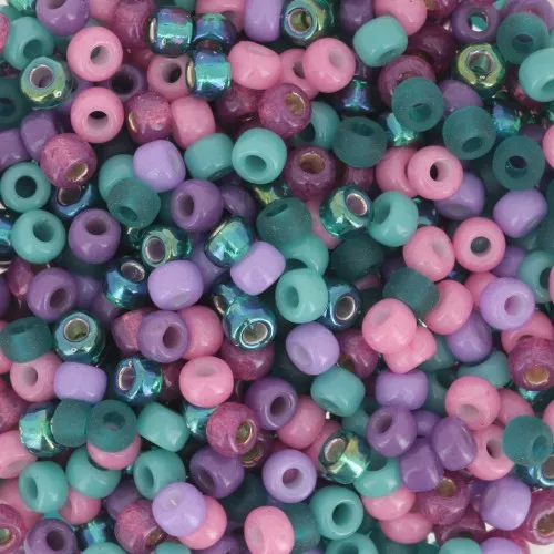 Seed beads mix Miyuki 8/0 - Wicked Meadow x8g