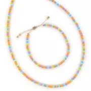 Seed beads mix Miyuki 8/0 - Flower Field x8g