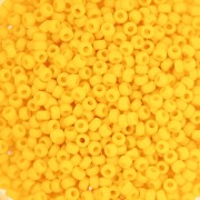 Seed beads Miyuki 11/0 404D - Opaque Dark Yellow x8g|raw }}