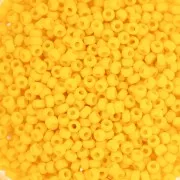 Seed beads Miyuki 11/0 404D - Opaque Dark Yellow x8g