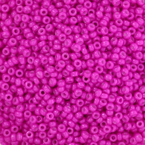 Seed beads Miyuki 15/0 4751 - Dyed Opaque Magenta x8g