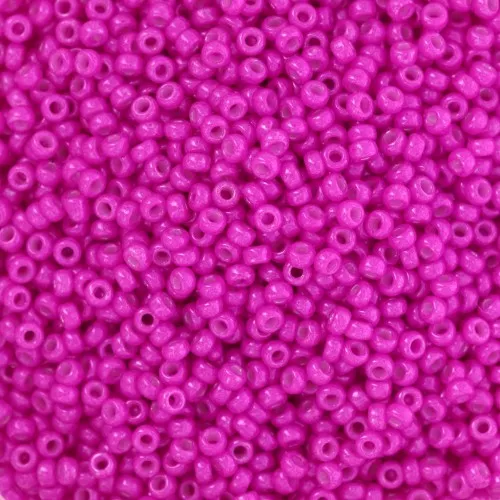 Seed beads Miyuki 15/0 4751 - Dyed Opaque Magenta x8g