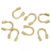 Protective caps for 0.56 mm wire - Fine gold plated x144