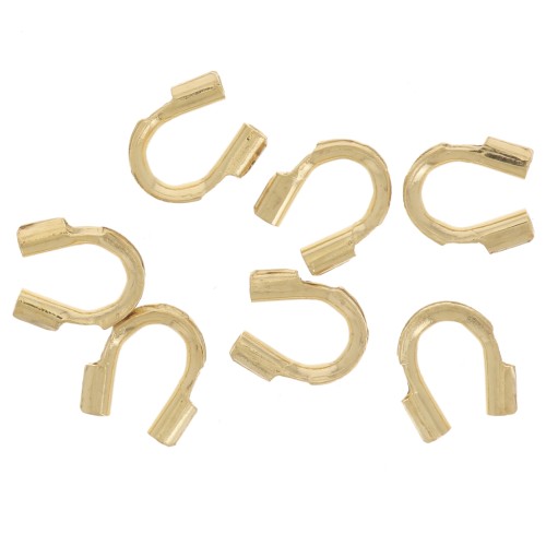 Protective caps for 0.56 mm wire - Fine gold plated x144