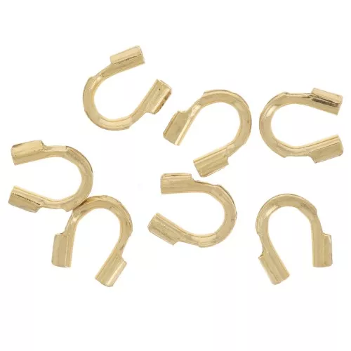 Protective caps for 0.56 mm wire - Fine gold plated x144