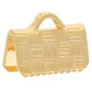 Decorated crimping tips 10 mm - Gold x50|raw }}