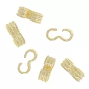 Double connector Quick Links 5.5x2 mm Gold x65