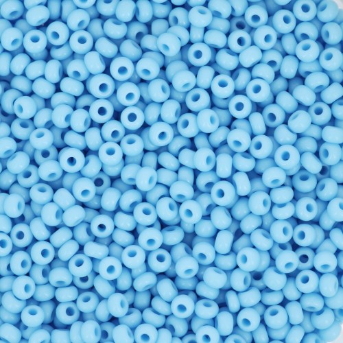 Preciosa Seed beads 11/0 2 mm - Opaque Turquoise x20g