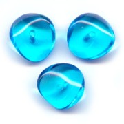 Pagodas 4x9mm Aquamarine x20