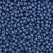 Preciosa Seed beads 11/0 2 mm - Opaque Blue Jean Sfinx x20g