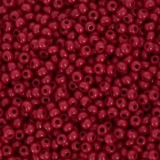 Preciosa Seed beads 11/0 2 mm - Opaque Red Coral x20g