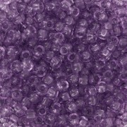 Preciosa Seed beads 8/0 - 3 mm - Solgel - Violet 2 Dyed Crystal x20g
