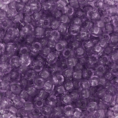 Preciosa Seed beads 8/0 - 3 mm - Solgel - Violet 2 Dyed Crystal x20g