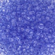 Preciosa Seed beads 8/0 - 3 mm - Solgel - Blue 2 Dyed Crystal x20g