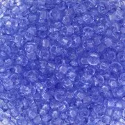Preciosa Seed beads 8/0 - 3 mm - Solgel - Blue 2 Dyed Crystal x20g