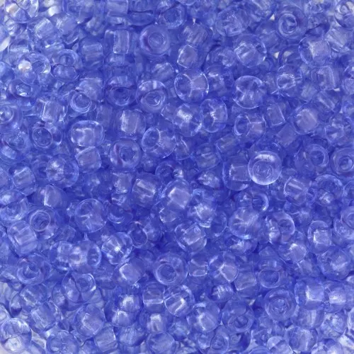 Preciosa Seed Beads 8/0 - 3 mm - Solgel - Blue 2 Dyed Crystal x 20 g