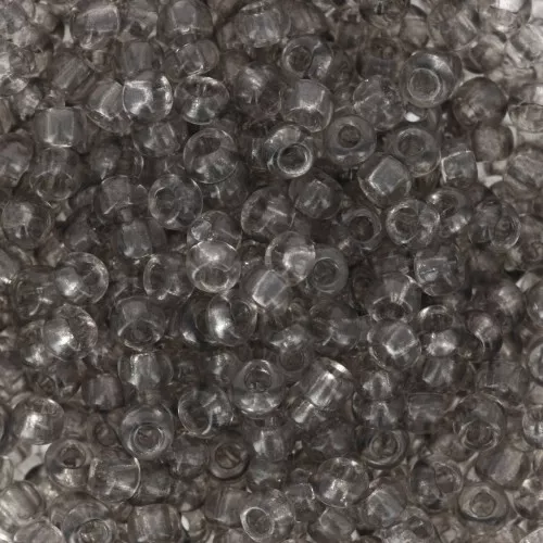 Preciosa Seed Beads 8/0 - 3 mm - Solgel - Grey 2 Dyed Crystal x20g