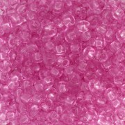 Preciosa Seed beads 8/0 - 3 mm - Solgel - Pink 2 Dyed Crystal x20g|raw }}