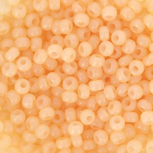 Preciosa Seed Beads 8/0 - 3 mm - Solgel - Yellow 2 Dyed Alabaster x 20 g