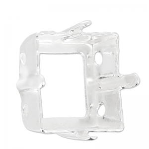 Cabochon setting PureCrystal 4447 12mm silver-colored x1