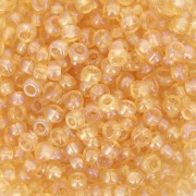 Preciosa Seed Beads 8/0 - 3 mm - Light Topaz Rainbow x 20 g