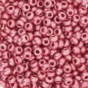 Preciosa Seed Beads 8/0 - 3 mm - Terra Metallic Rose x 20 g