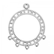 5 loops spacers 30mm Silver tone x2|raw }}