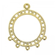 5 loops spacers 30mm golden tone x2|raw }}