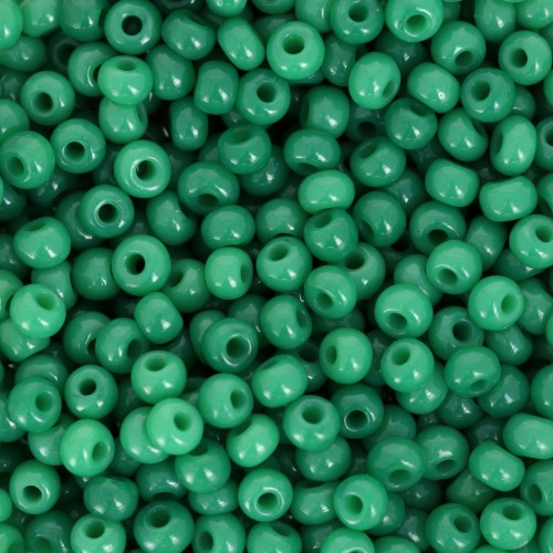 Preciosa Seed Beads 8/0 - 3 mm - Alabaster Green x 20 g