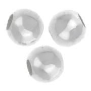 Round beads 3 mm - 925 Sterling Silver x50