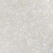 Preciosa Seed Beads 8/0 - 3 mm - Crystal Blue Iris x 20 g