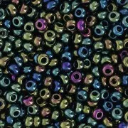 Preciosa Seed beads 8/0 - 3 mm - Green Iris x20g