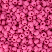 Preciosa Seed Beads 8/0 - 3 mm - Permalux Fuchsia Matte x20g