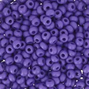 Preciosa Seed Beads 8/0 - 3 mm - Permalux Dark Violet Matte x 20 g