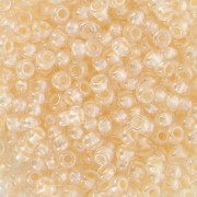 Preciosa Seed beads 8/0 - 3 mm - Pearl Pastel Lining - Apricot Sfinx x20g|raw }}