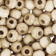 Wooden round beads 4mm Natural x165
