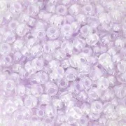 Preciosa Seed beads 8/0 - 3 mm - Pearl Pastel Lining - Violet Sfinx x20g