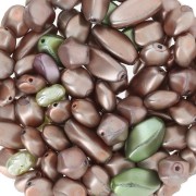 Bohemian beads assortment - Mix Pistache x50g|raw }}