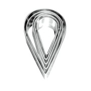 Set of mini metal cutters drop x5|raw }}